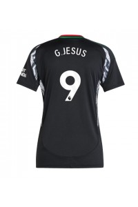 Fotbalové Dres Arsenal Gabriel Jesus #9 Dámské Venkovní Oblečení 2024-25 Krátký Rukáv